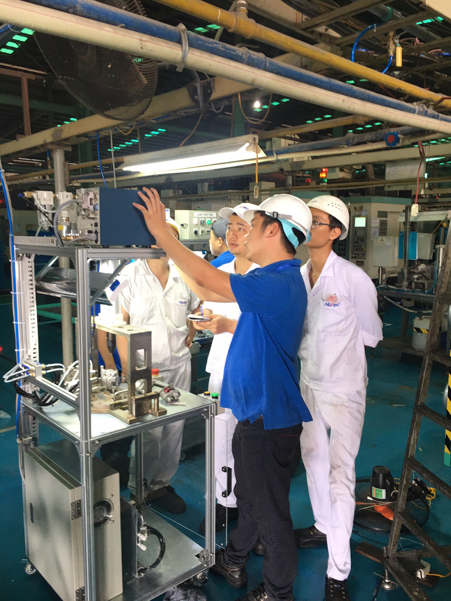 Training at Nissin Brake Vietnam Co., Ltd.
