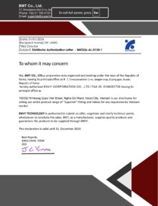 BMT_Superlok Distributor Letter 2026